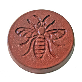 Pack of 5 Terracotta Dyed Bee Stones