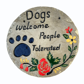 Dogs Welcome Plaque  EAN:9507128764810