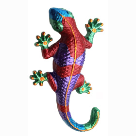Large Lizard Red and Purple V2 Up Hanging