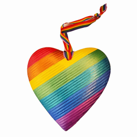 Large Heart Rainbow