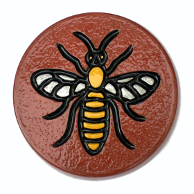 Terracotta Dyed Concrete Bee Lacquerred 