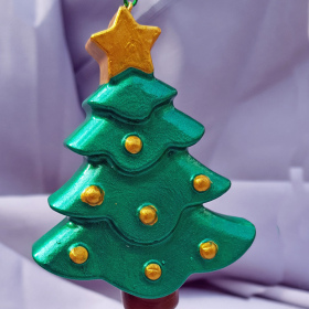 Christmas Tree Decoration Christmas Tree Handmade & Hand-Painted