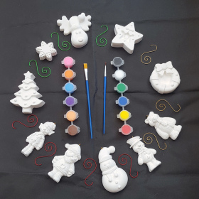 Paint Your Own Christmas Tree Decoration Pack